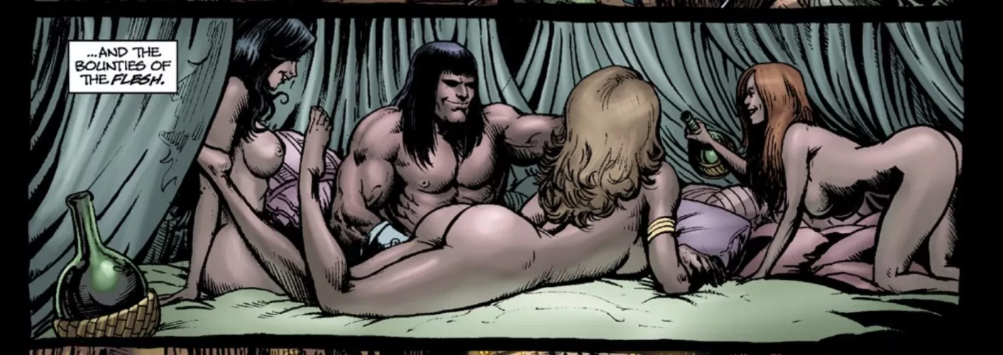 Bounties Of The Flesh [Conan: The Weight of the Crown] by lordhater1