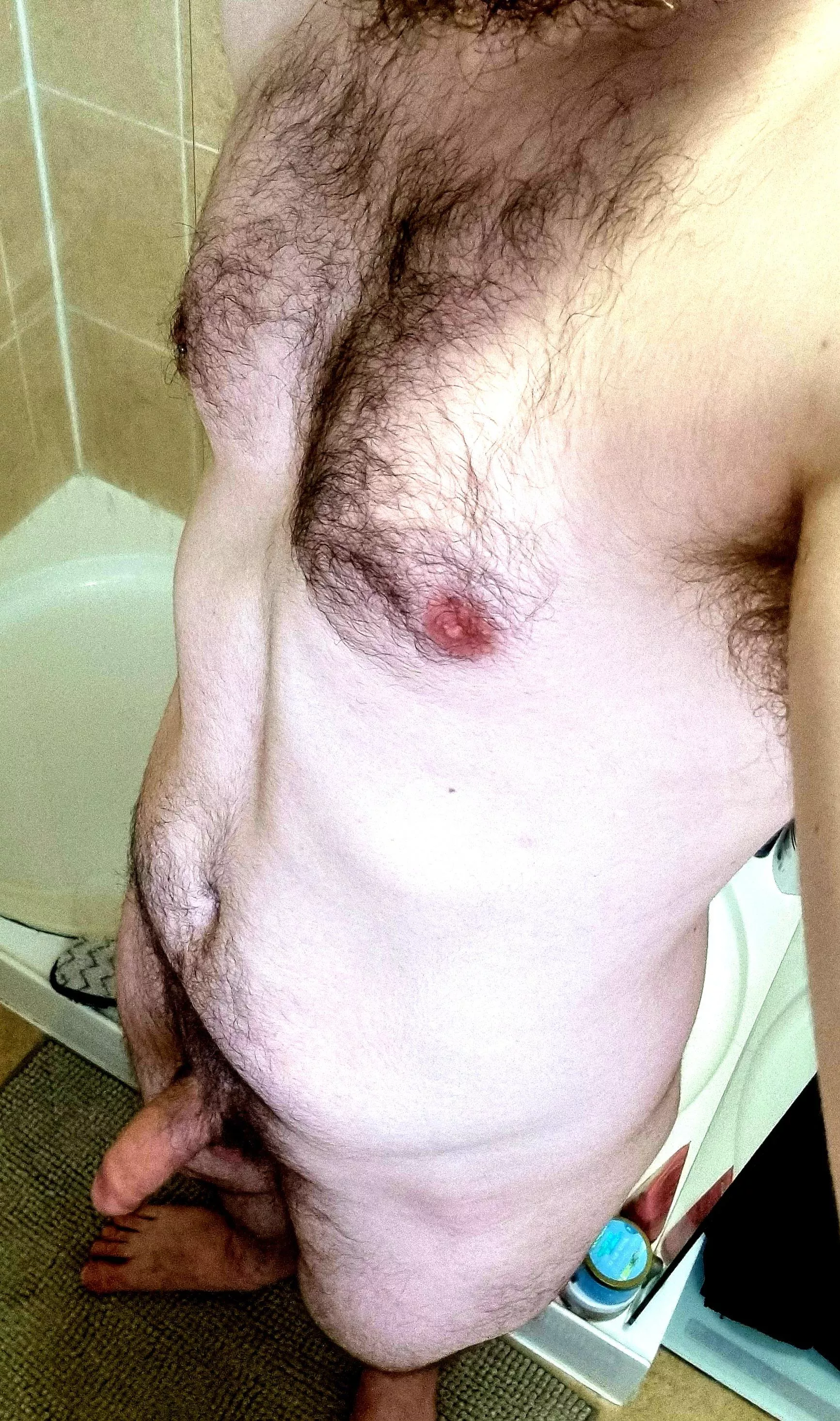 boutta hit the shower here 😉 posted by PrivateGrizzly