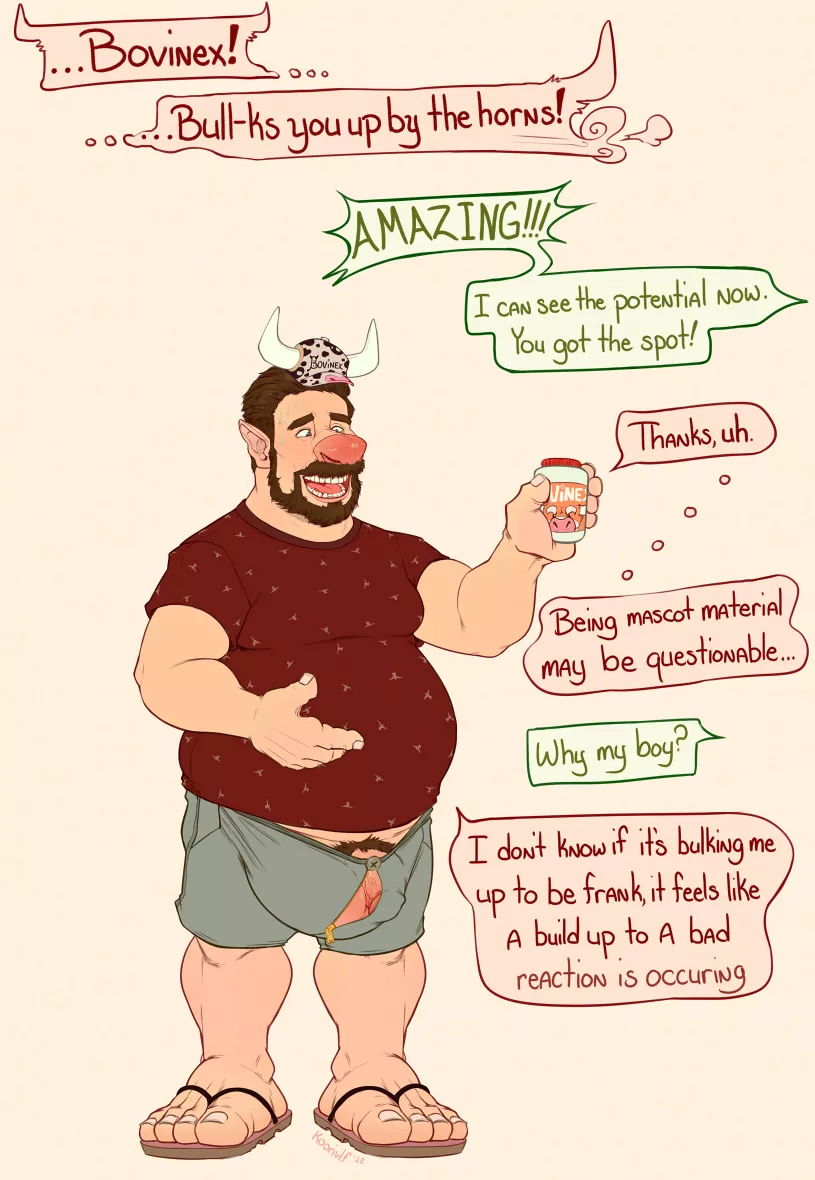 Bovinexs New Mascot Part 1 [M Species TF] by Koorivlf posted by Koorivlf