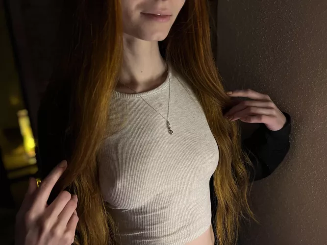 Boys love nipples, and my nipples love boys too💕 No bra makes boys happier👀 by Due-Championship753