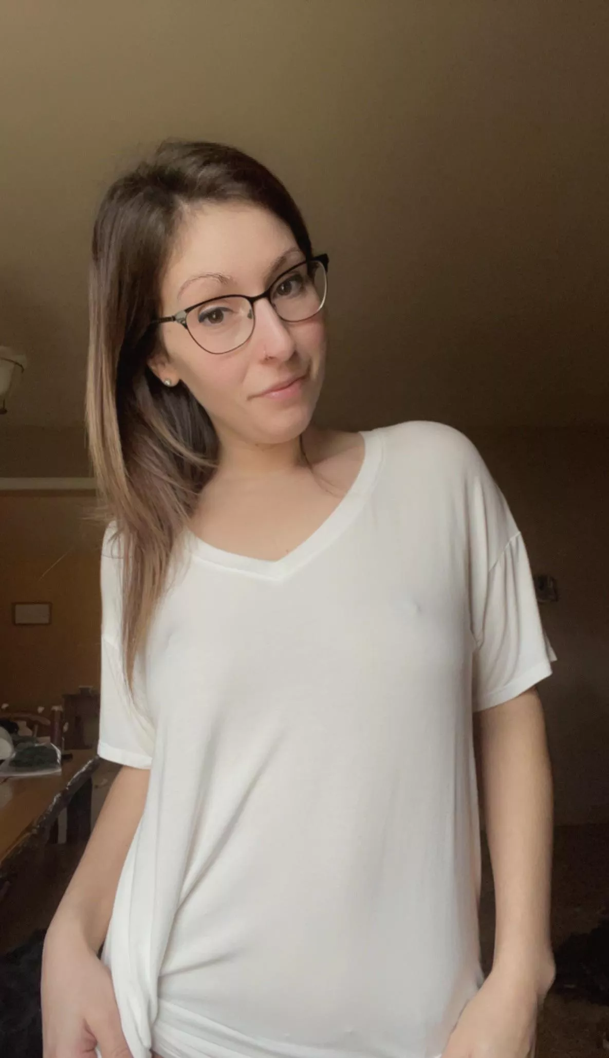 Braless at home posted by lilyrose_1988