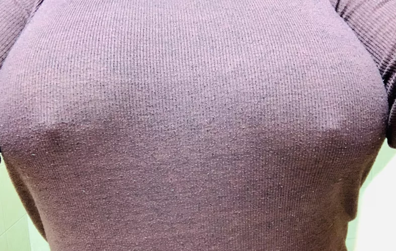 Braless at the office and it’s freezing in here by External_Present_927