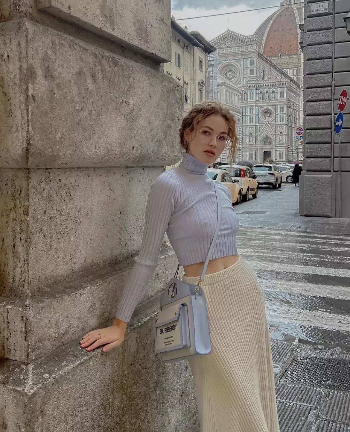 Braless in Florence 😋 posted by closetedhoee