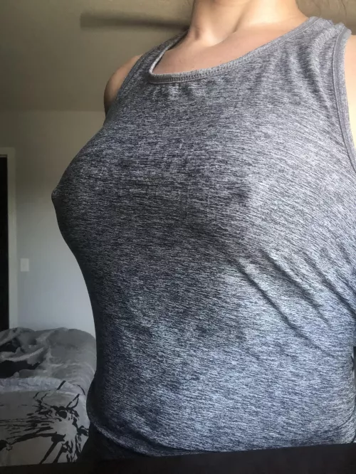 Braless workout anyone? by D1rtyK1nkycouple