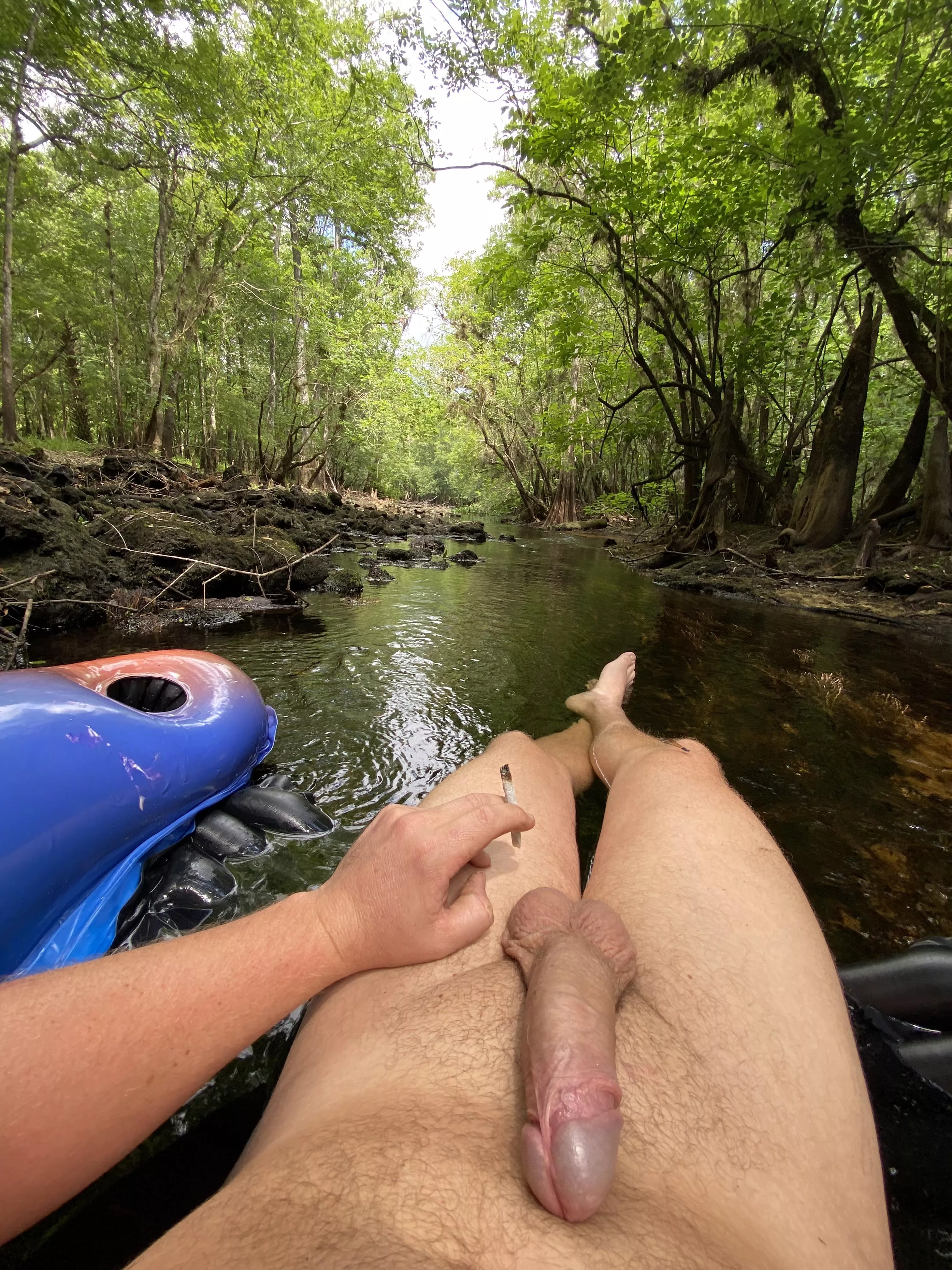 Brb, getting high and tubing into nature [m] posted by nofloexplorer