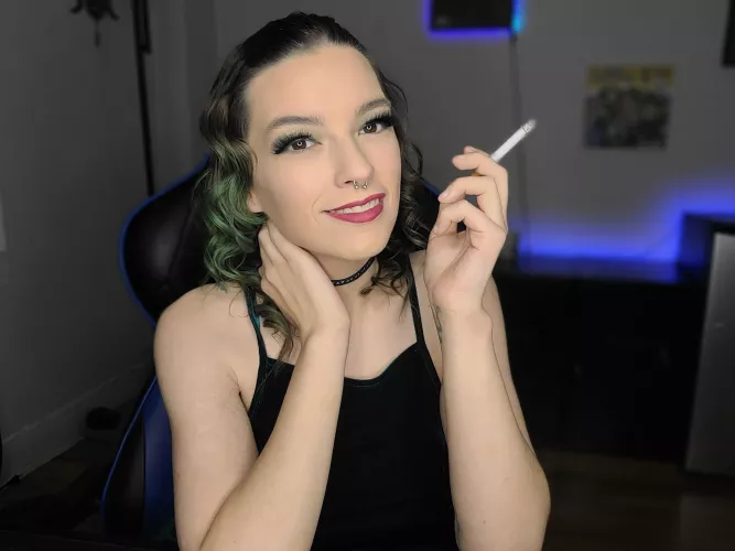 breaking in my new velvet dress by miss_slytherin13