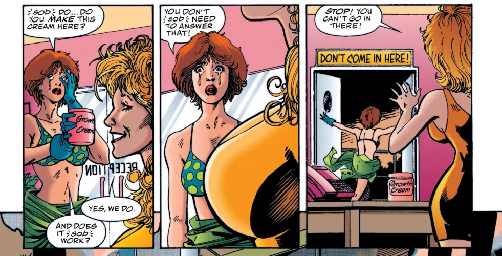 Breast Envy [Lobo (1993) #37] by lordhater1