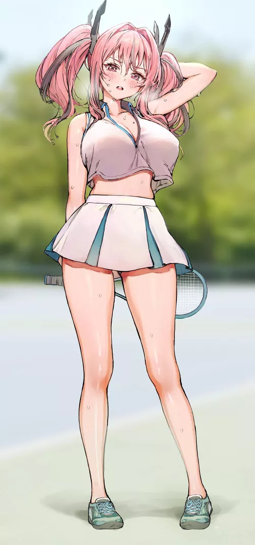 Bremerton in tennis skirt by maybeharu