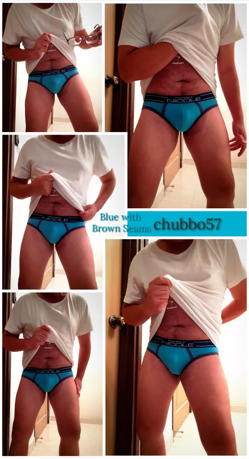 Briefs aficionado here. Mid-week, new briefs. 🤩🩲👓👕😋 by chubbo57
