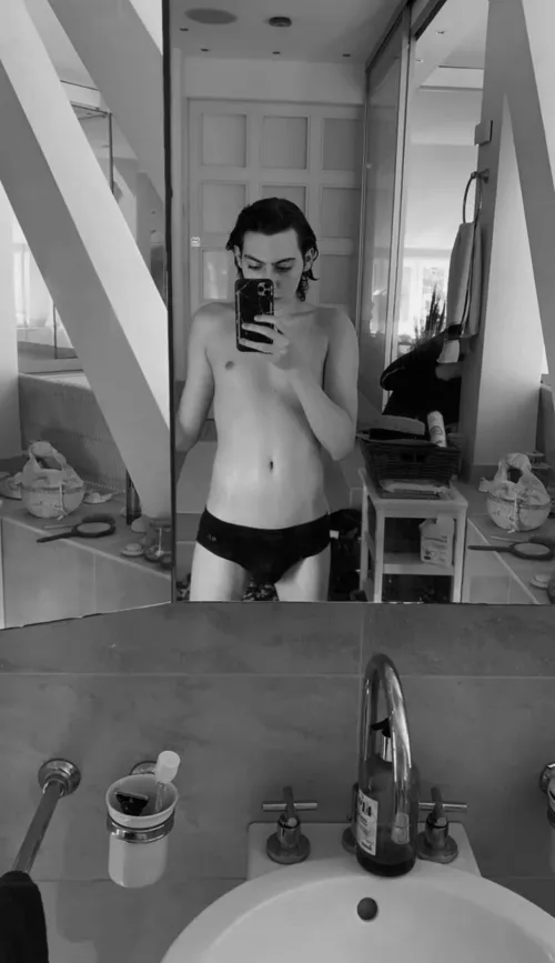 Briefs off? 🍌 by Garcondejour