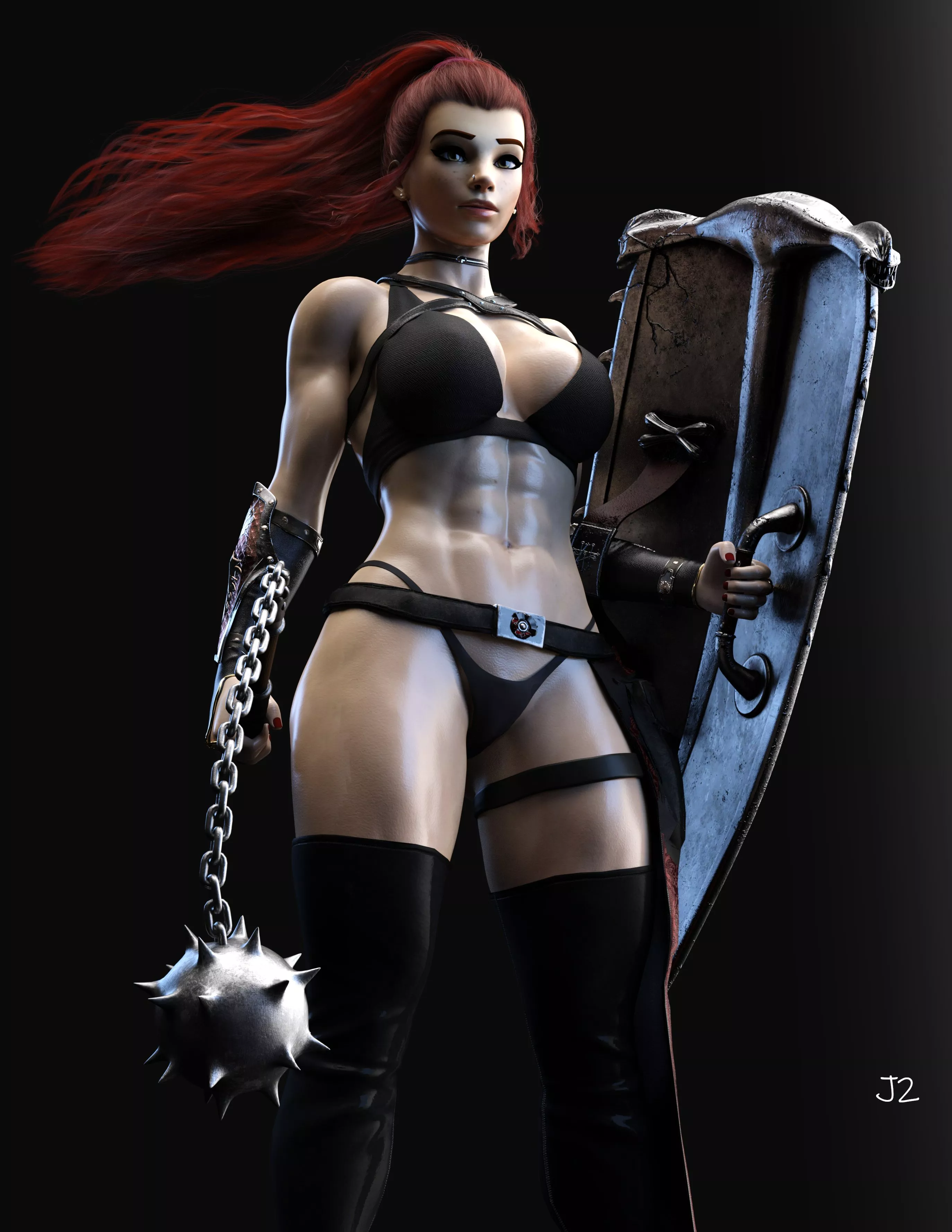 Brigitte (Johntwo) posted by Kuro-Oji