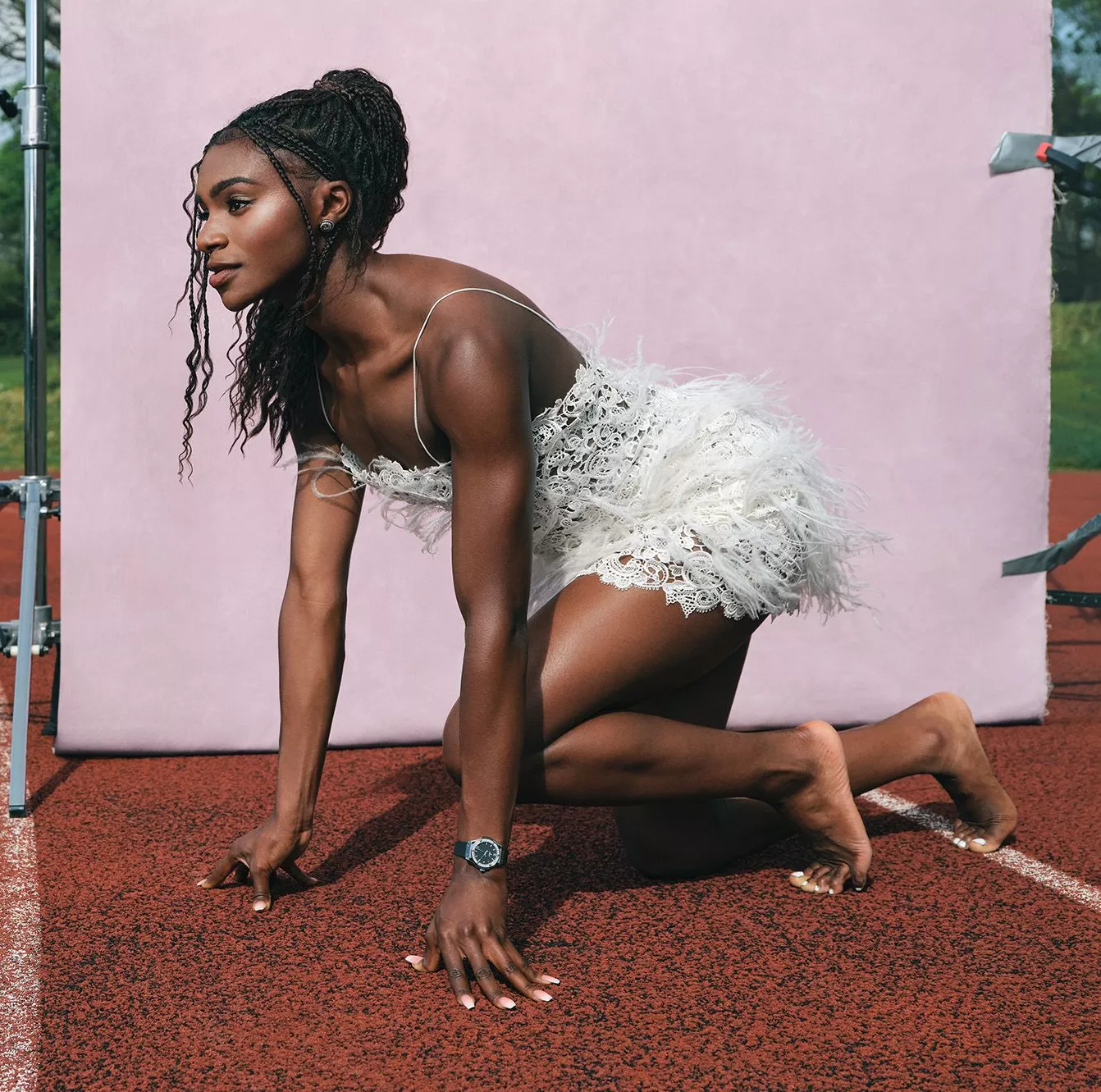 British sprinter Dina Asher-Smith posted by Admirateur1