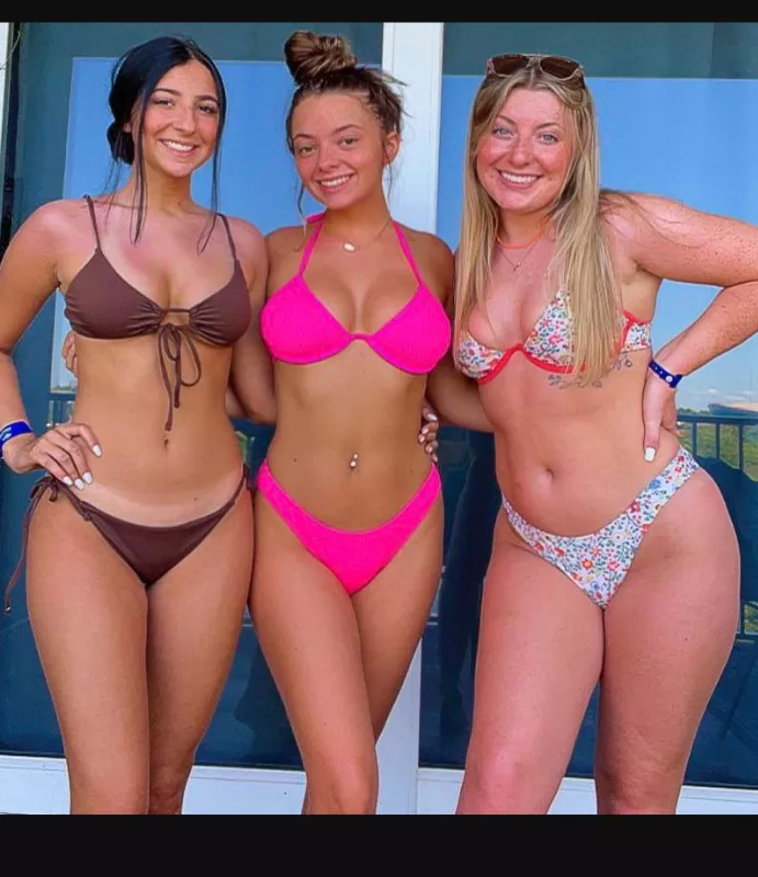 Brown .pink..or floral bikini posted by Chaturbater1