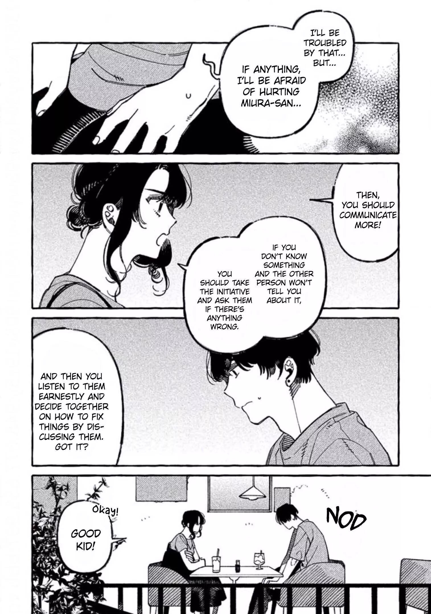 Bruh, good relationship advice in a *yaoi* manga?!?! IMPOSSIBLE!!!! Where’s the RAPE?!? Jk posted by Somewhattoblame