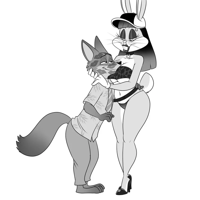 Bugs Bunny in drag is irresistible to Nick too. (LonBlueWolf) posted by TenderPaw64