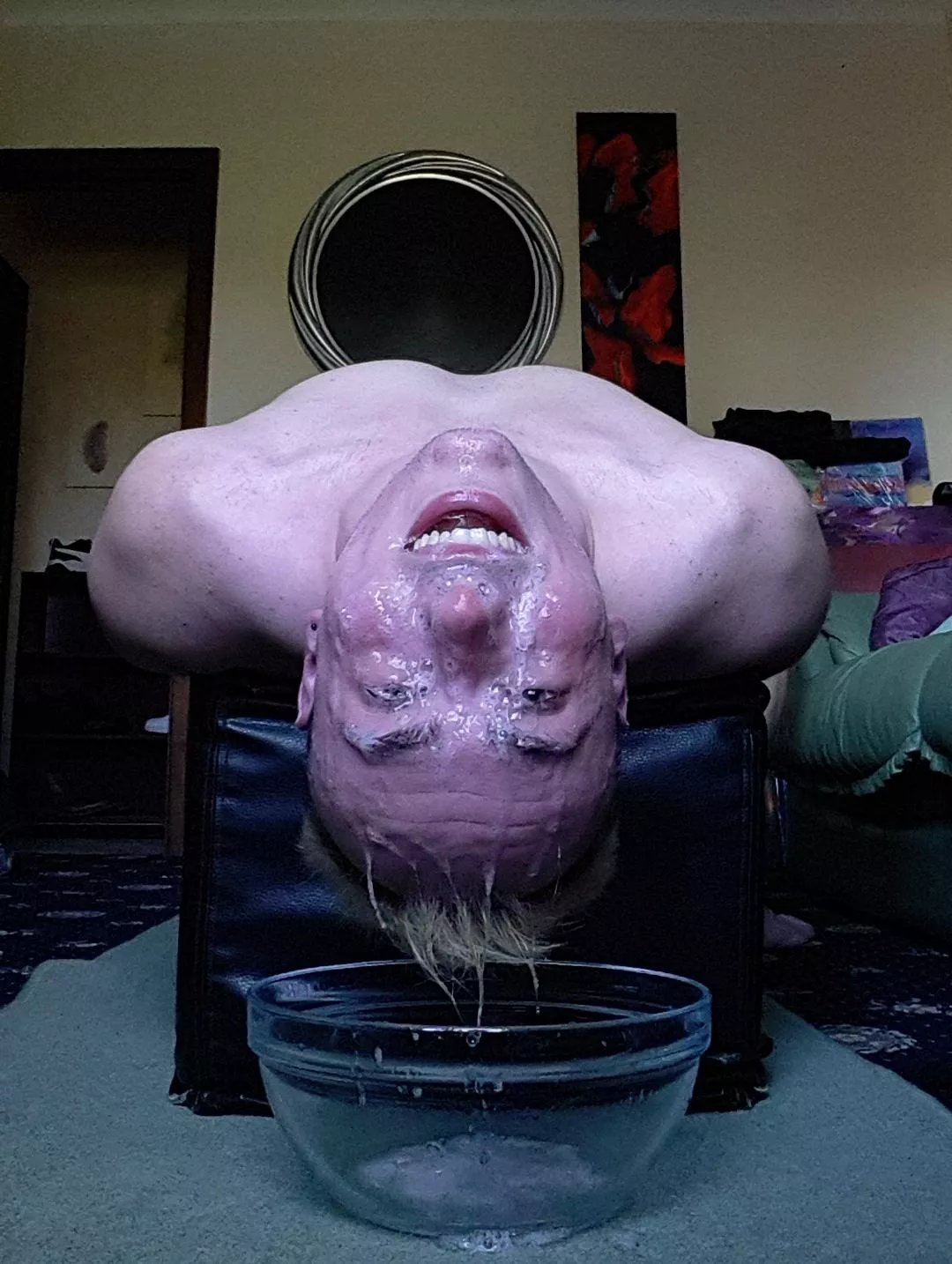 Bukkake and face fuck. . The guys made sure their cocks became the brushes and my face the canvas for their beautiful art. Glazed in cum like a doughnut 💓 posted by Royal-Smile3706