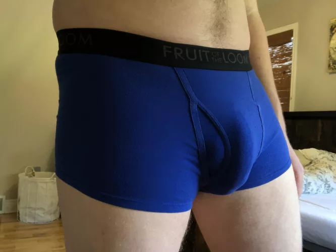 Bulge in blue by porn4days