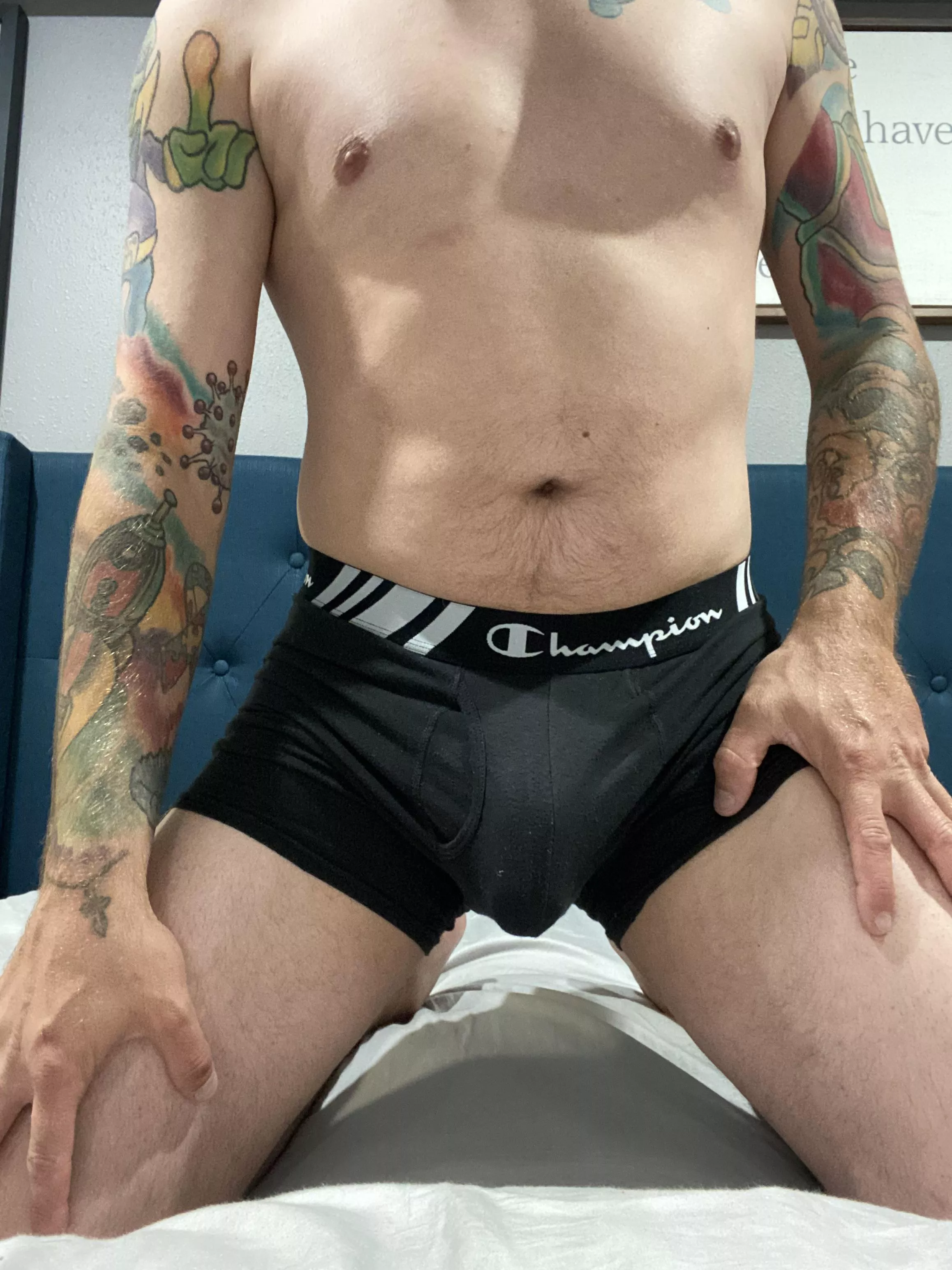Bulging hour posted by thadadwithadadbod