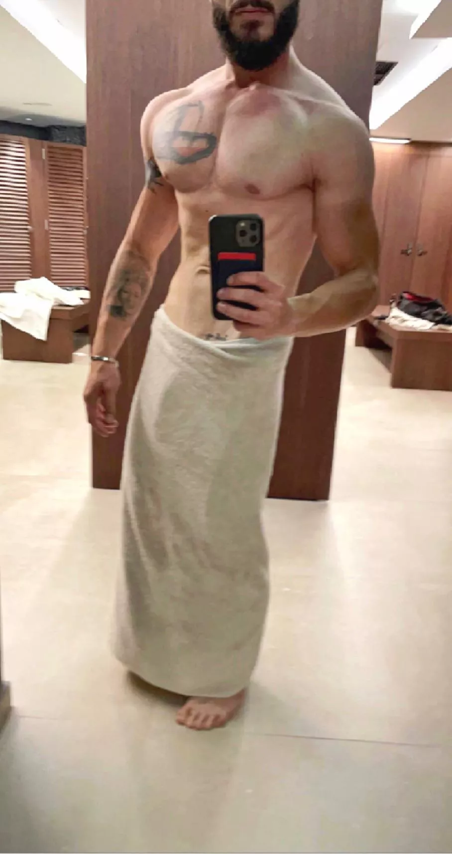 Bulging on a towel hits different posted by albish
