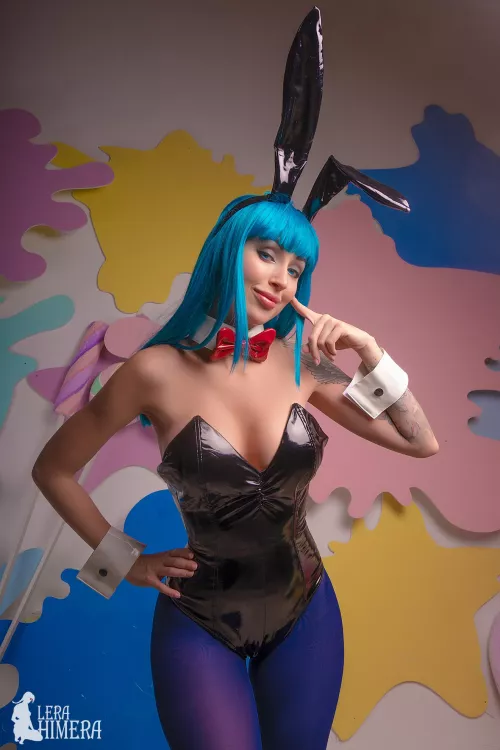 Bulma bunny suit cosplay by Lera Himera by valeryhimera