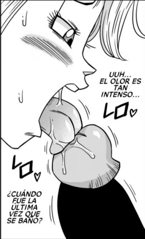 Bulma is certified whore. Sucking Mr Popo. by Hanvi3188