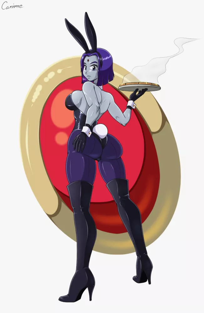 Bunny Girl Raven (Canime) [DC Comics ] posted by sequence_string