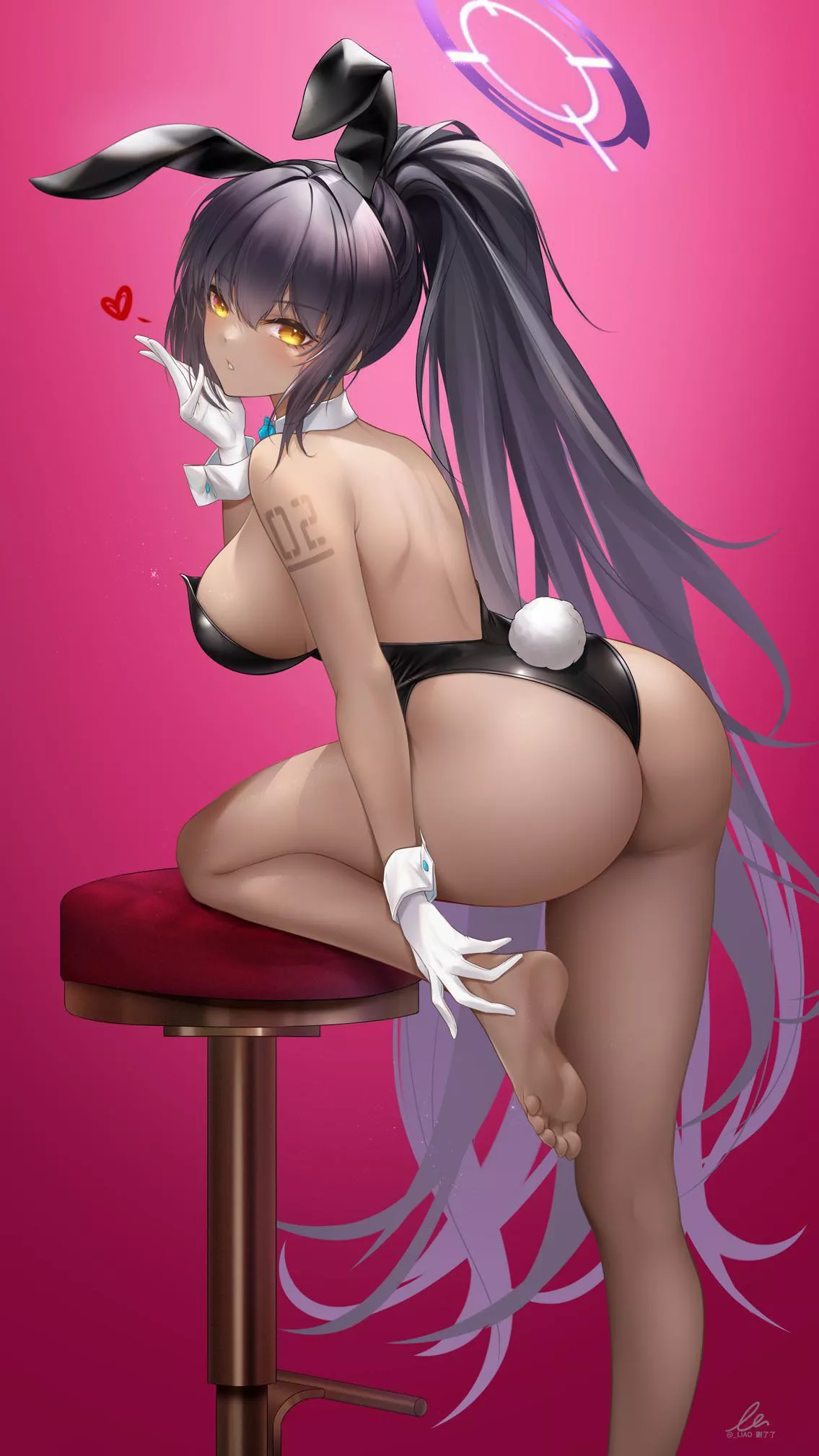 Bunny girl with a bubble butt posted by Neroytry