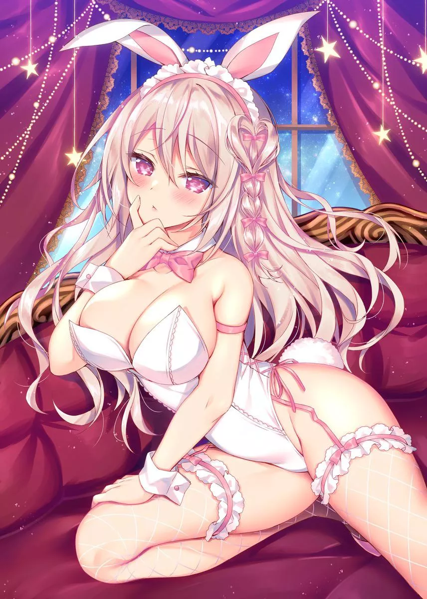 ♡ Bunny loves pink ♡ posted by NekoPrincesss