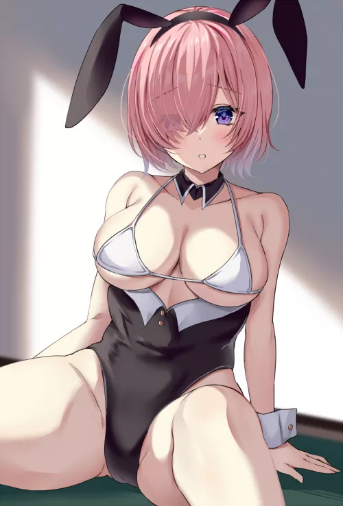 Bunny Mashu [Fate] by xSaviour_N