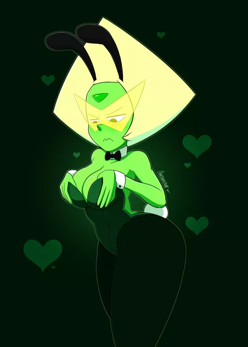 Bunny Peridot by Cartoonsaur by renegade_zibit