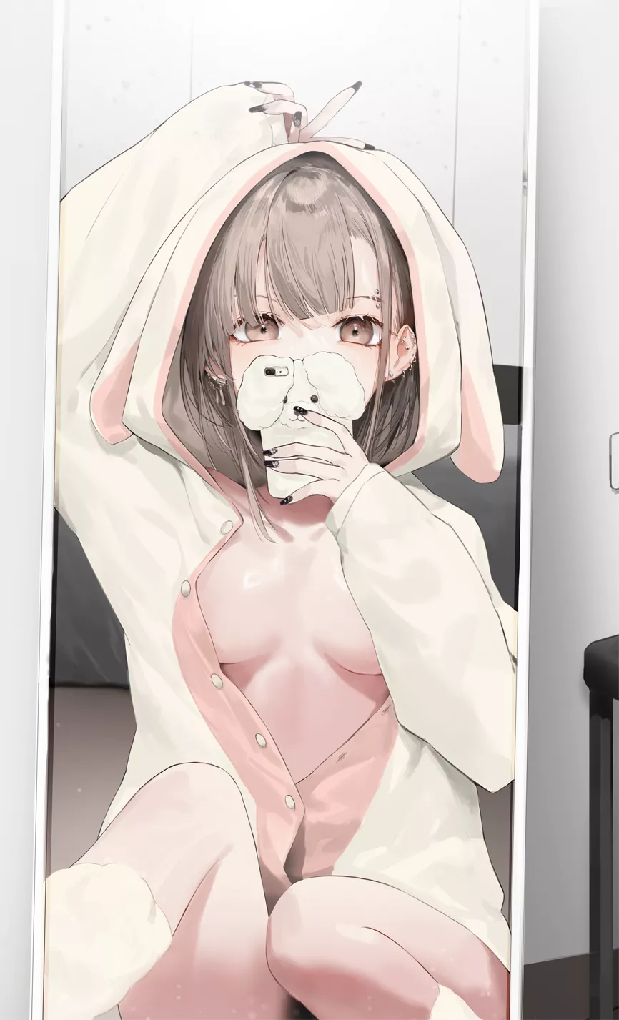 Bunny Selfie [Original] posted by ArmorXIII
