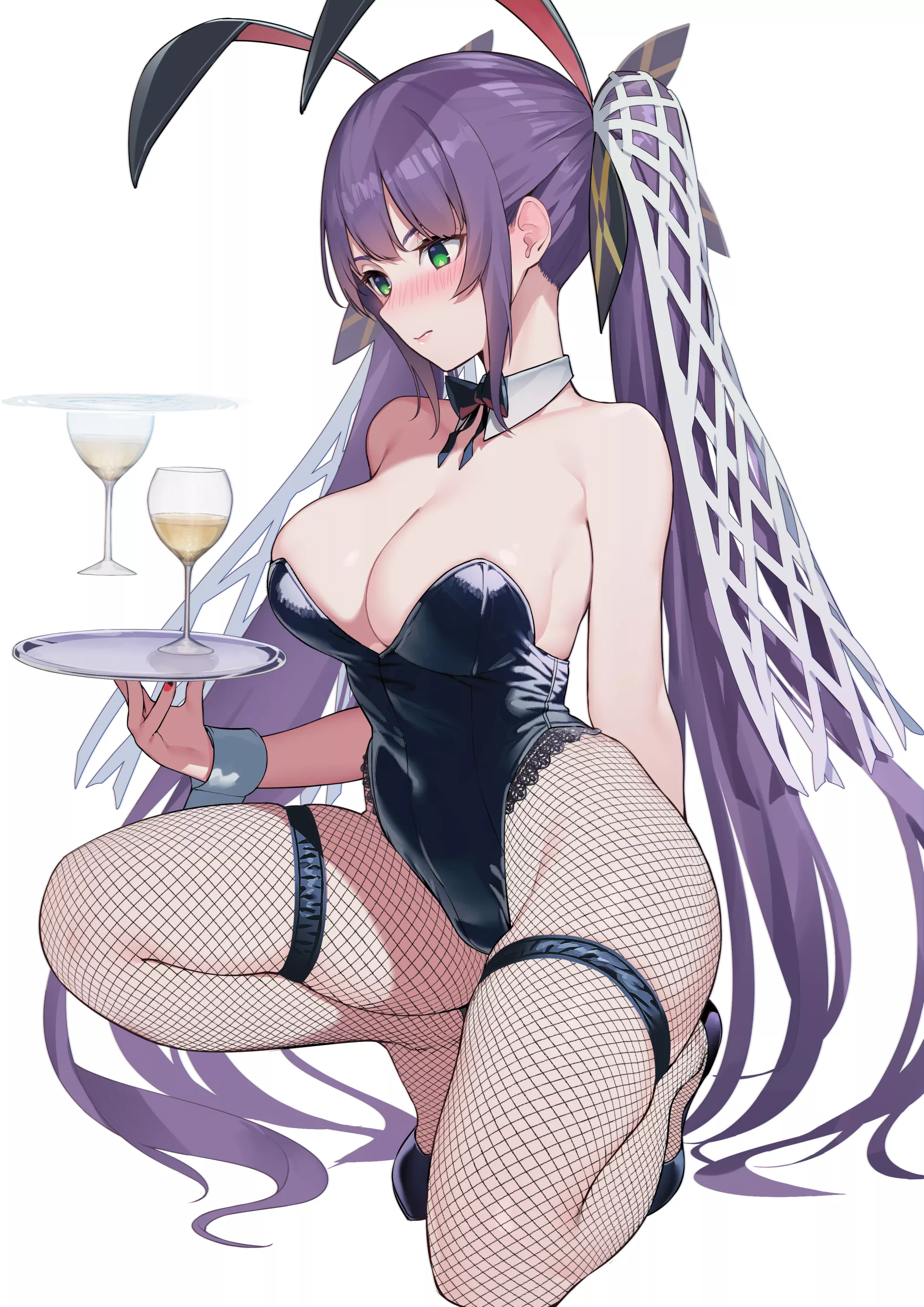 Bunny waitress [Mist Train Girls] posted by x54dc5zx8
