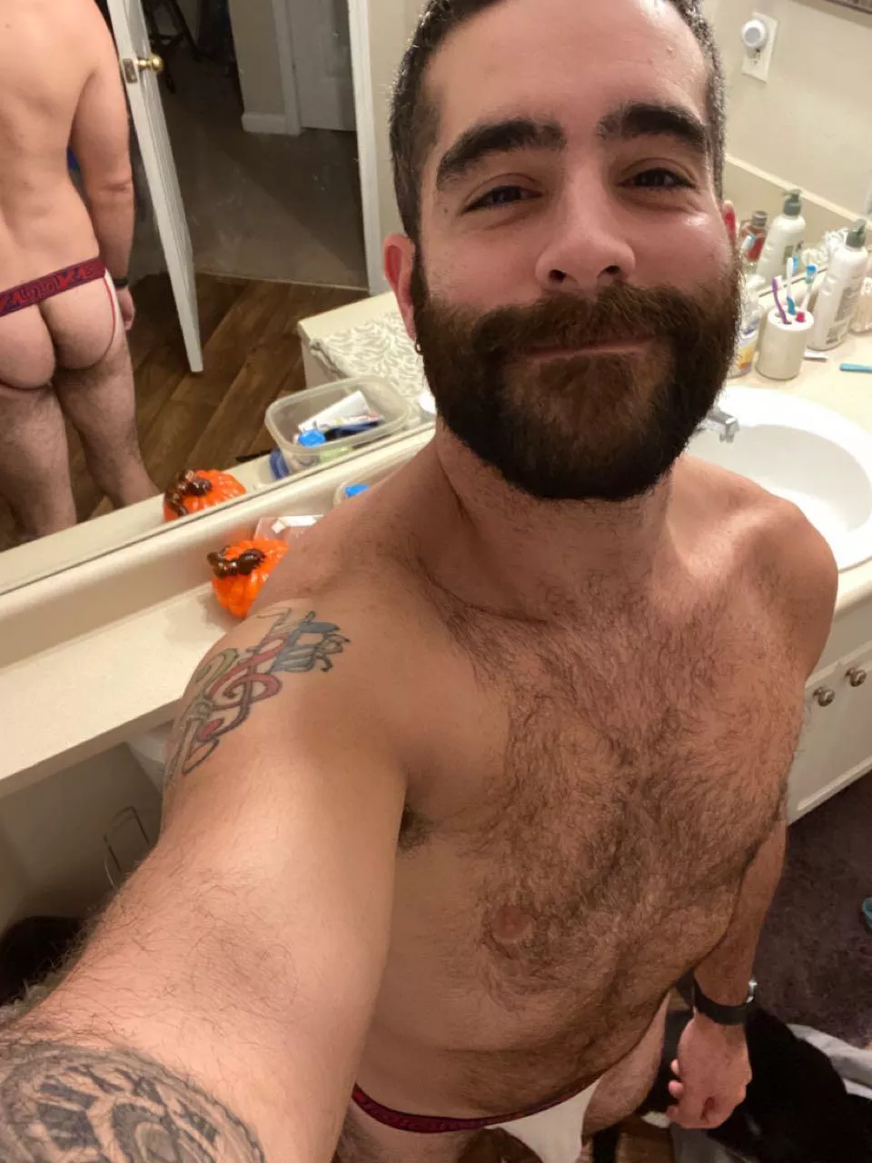 Buns out! posted by morethanjustcock