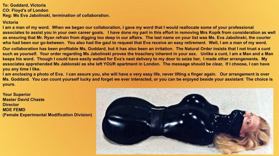 Business Terminated posted by LordOseleon