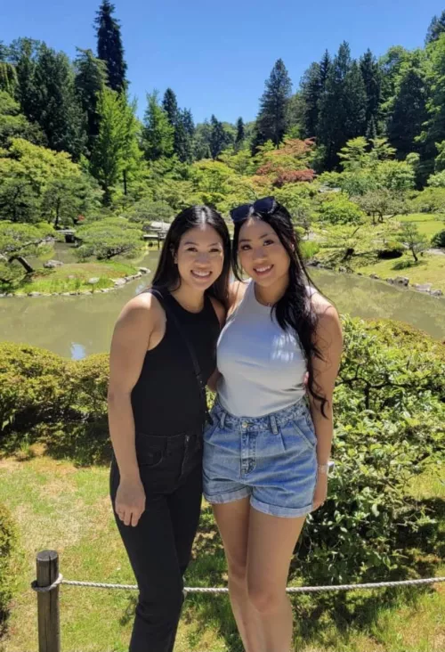 Busty and friend by Blue_balloons2484