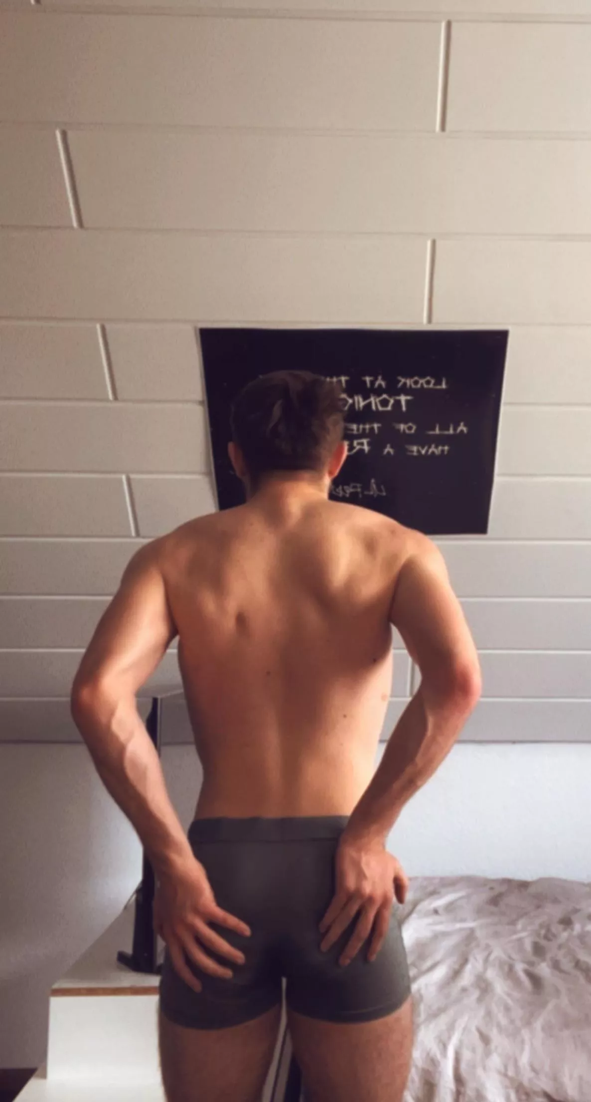 Butt and back posted by blondboyjan