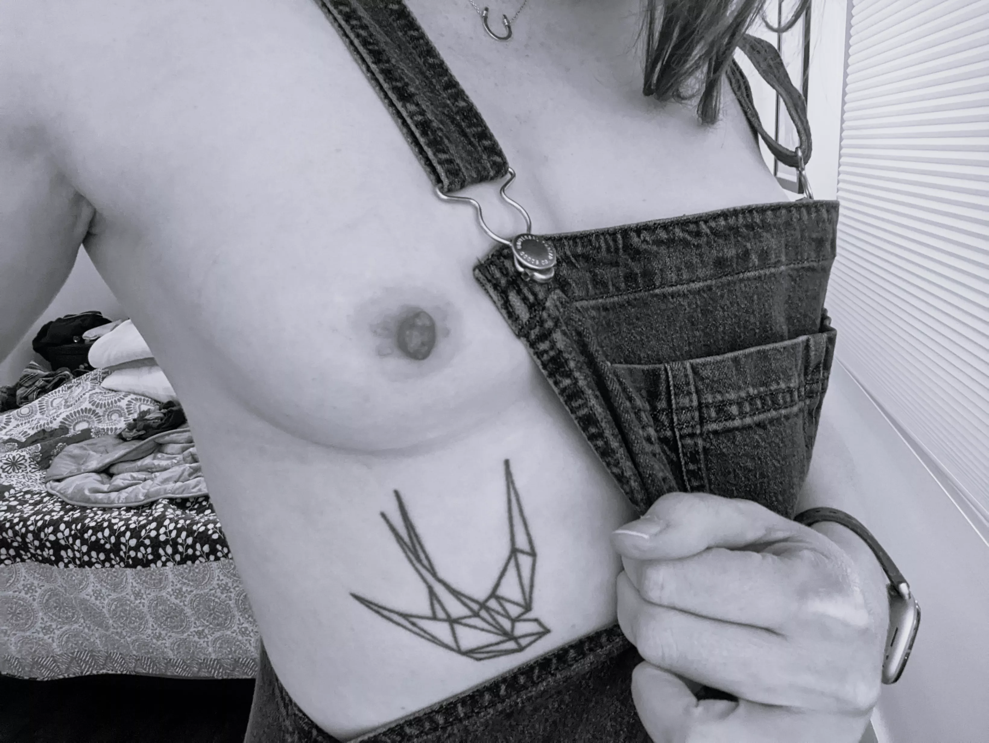 B&W [Image] in overalls posted by TOYST_OF