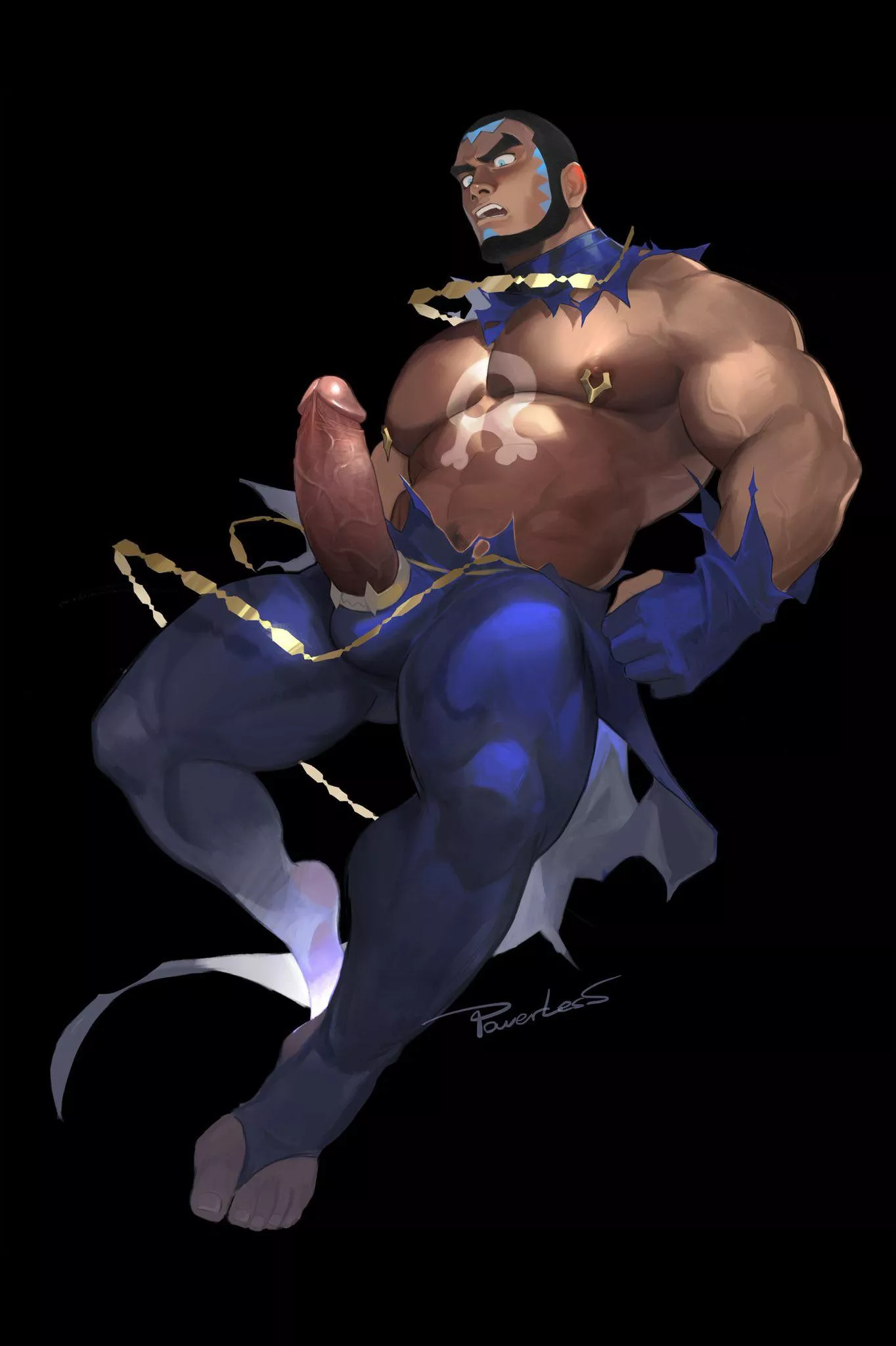 By @PowerLesSsong on Twitter posted by BeefyBaraTiddies