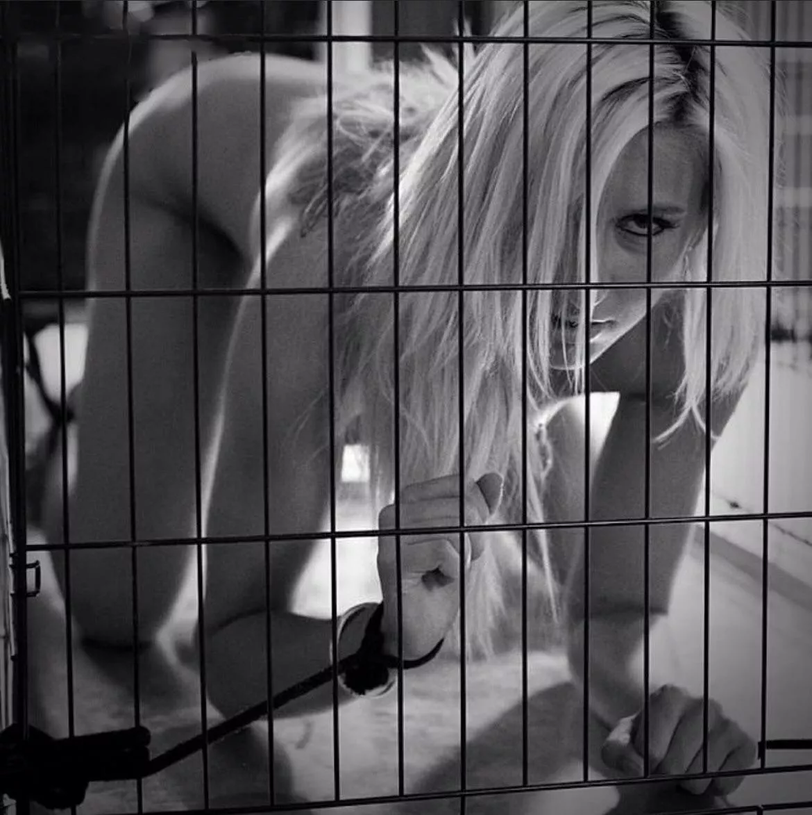 Caged pet. posted by FluktarnX