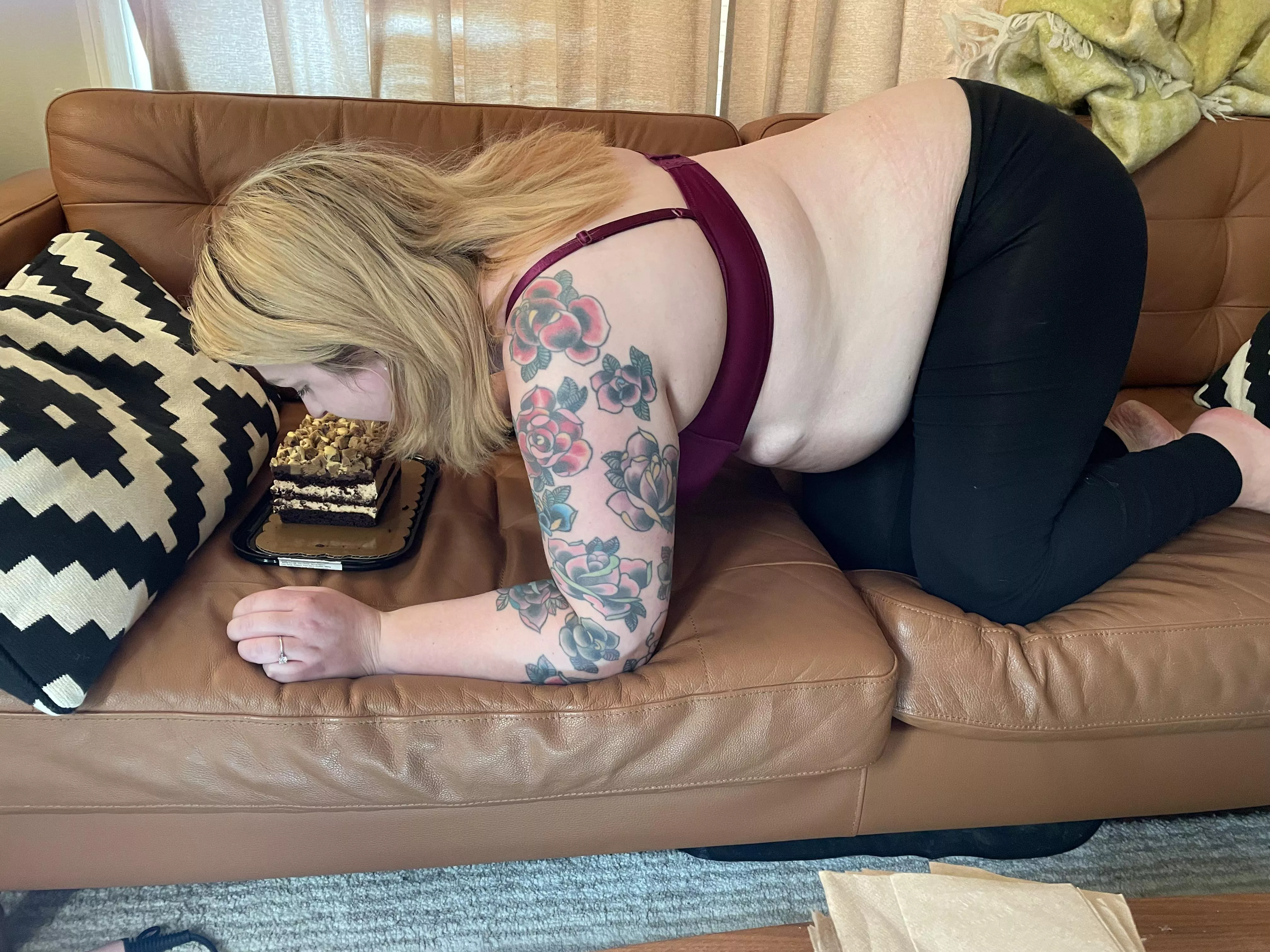 Cake, anyone? Tumblr: Stuffdbelly posted by WorthEnvironmental15