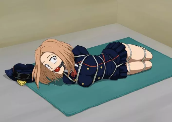 Camie trussed up (LongHaired-Chihuahua) by KomsicKat