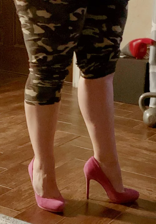 Camp and pink! And some calf. by Strict_Pay_5337