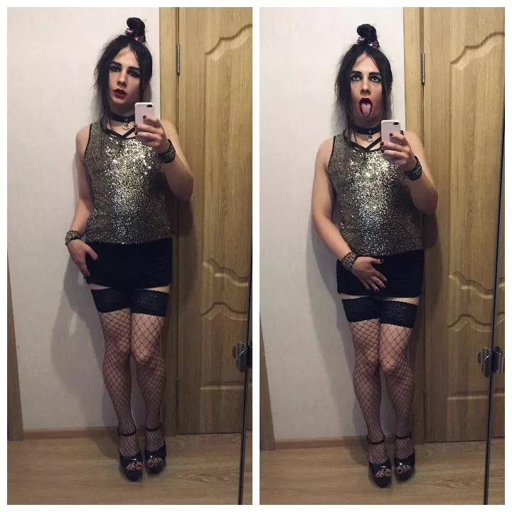 Can I be your slutty girl? posted by KiraTransFetish