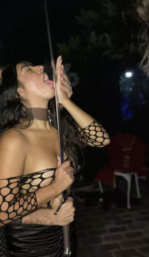 Can I lick your sword? by Allthatjasmine7