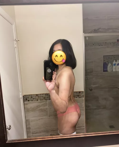 Can i walk around the house with just panties on? Ill head straight to the kitchen and make some breakfast 🥺🤗 by bodhi477