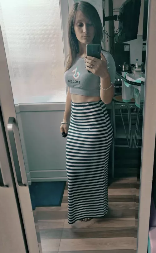 Can I wear this skirt for you? by ValuableOk1