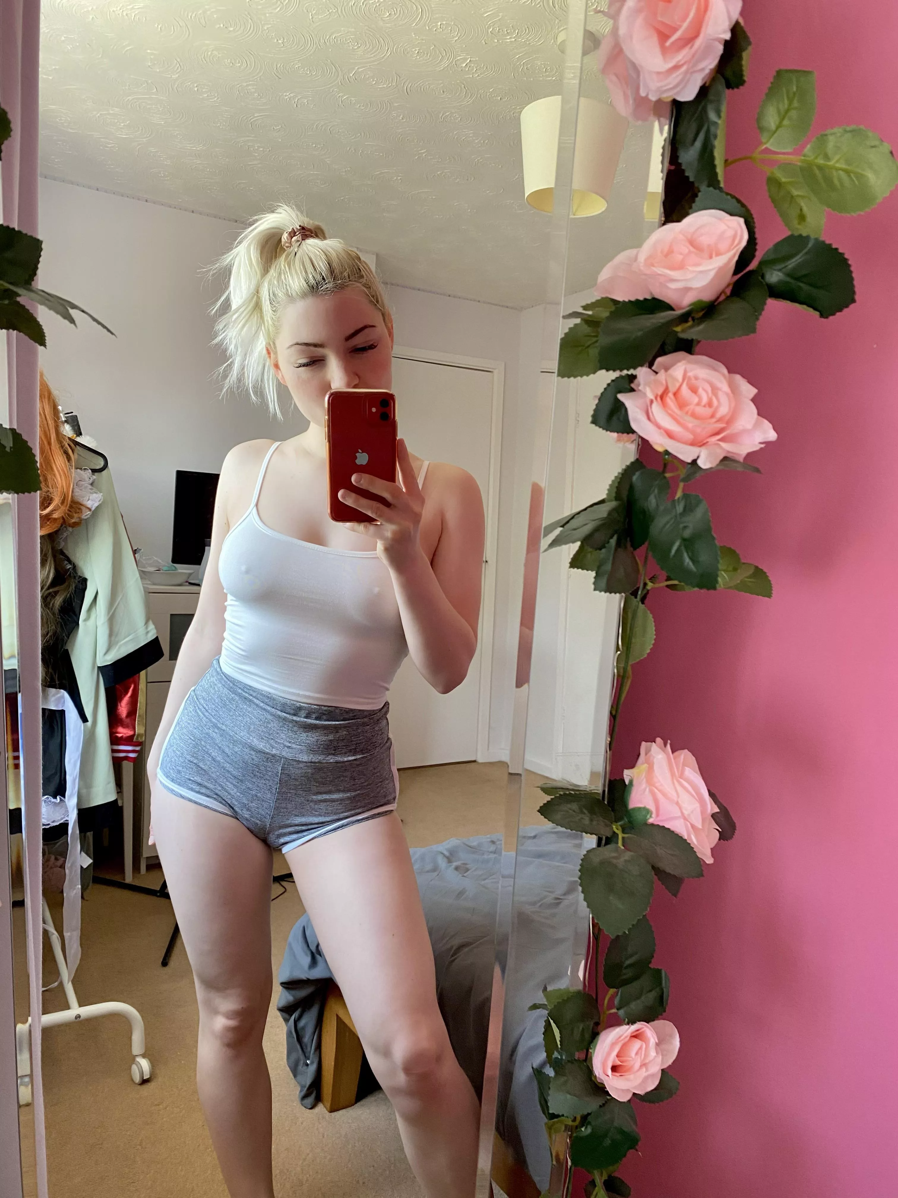 Can we work out together? posted by scarl3ttbaby