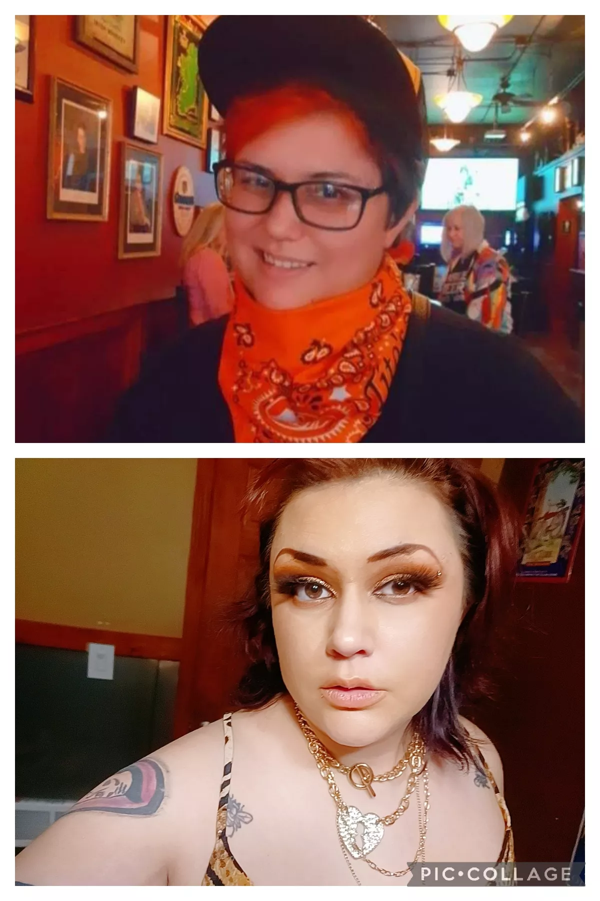 Can you believe we are the same person? posted by DeviDBimbo