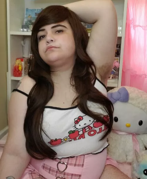 Can you guess how long it's been since I shaved my pits? by scoobsboob