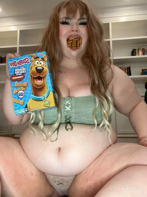 Can you guess how many Scooby snacks I can fit in my mouth? by lilstrawberrybaby-